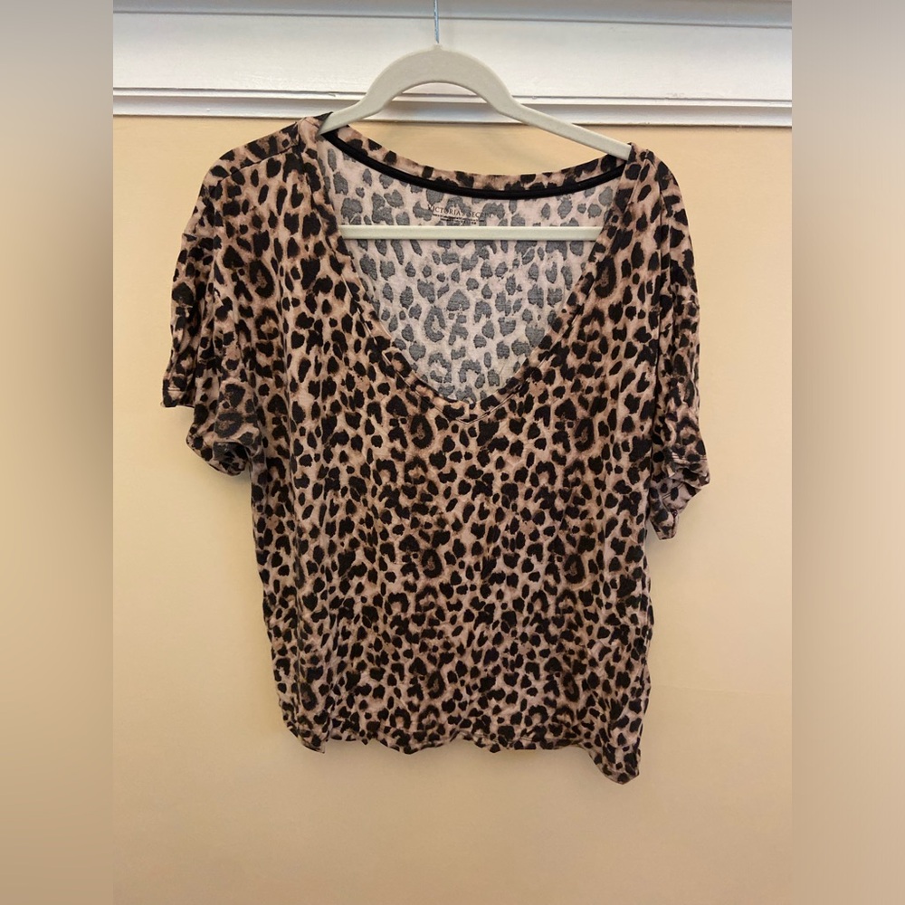 Victoria’s Secret Print V-Neck Blouse